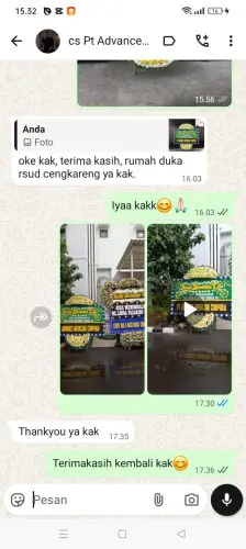 Testimonial Papan Bunga Pernikahan gading serpong