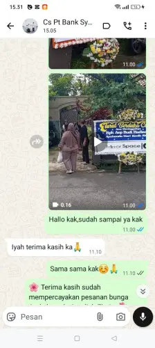 Testimonial Papan Bunga gading serpong